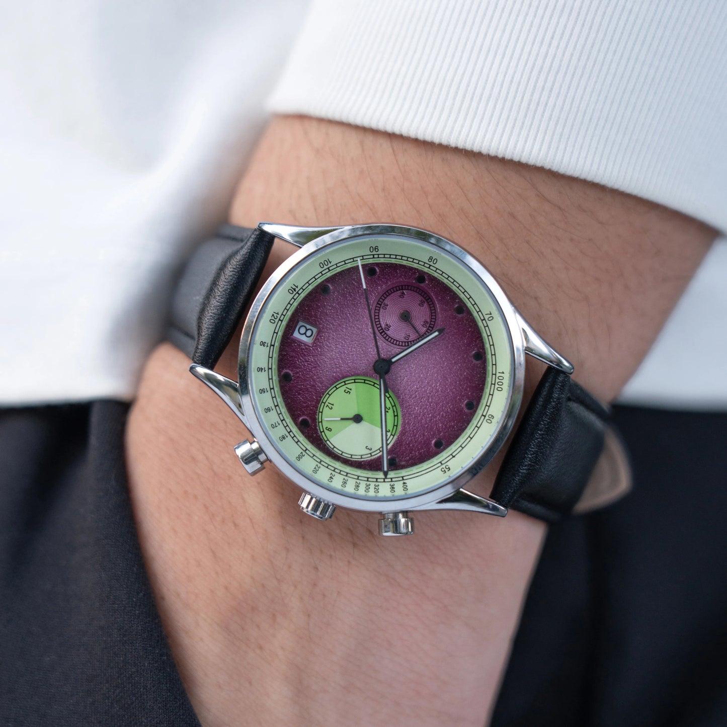 TEYORO WATCH EGGPLANT