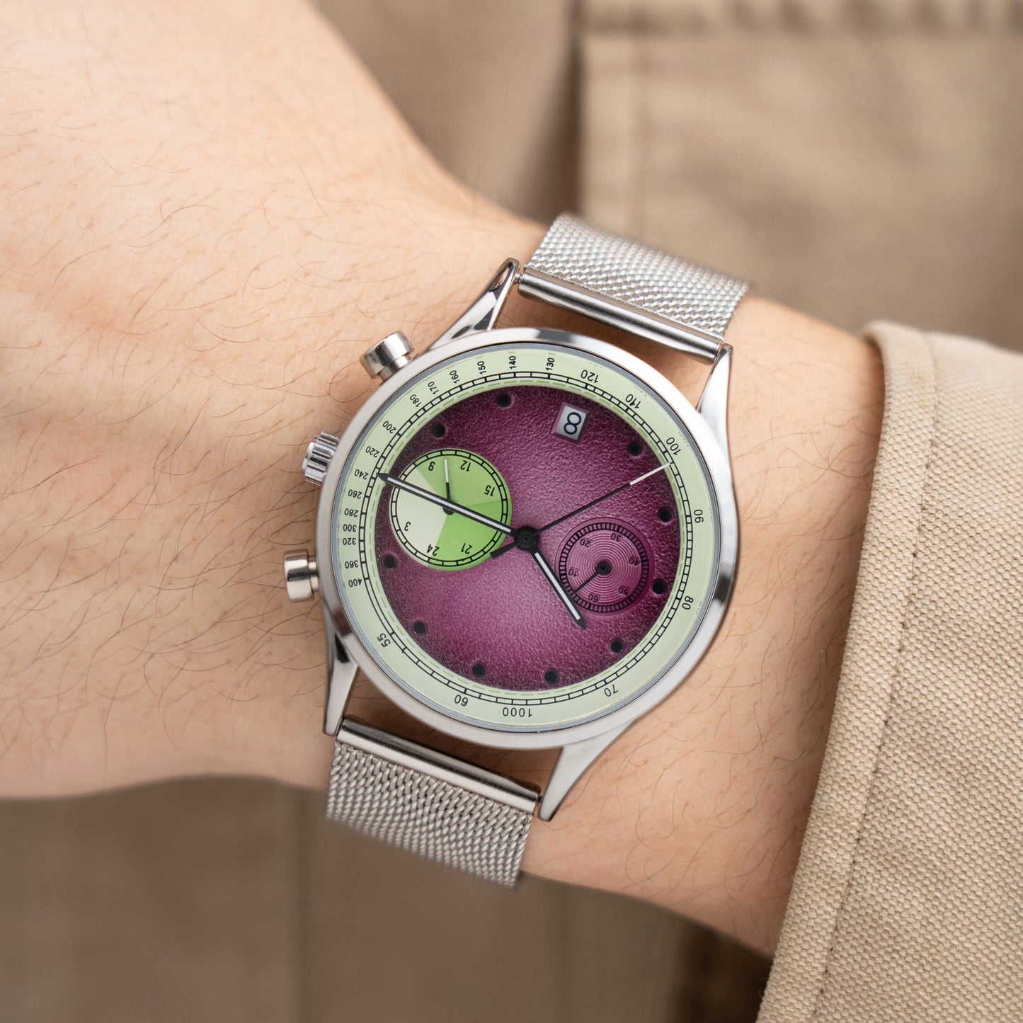 TEYORO WATCH EGGPLANT